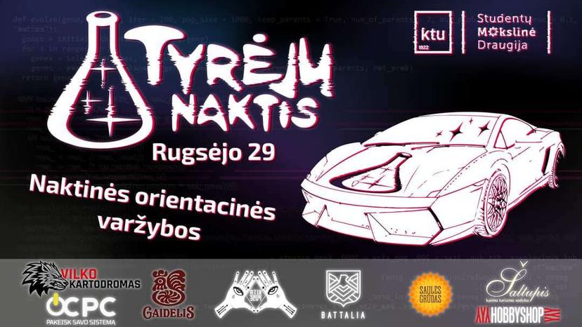 Tyrėjų Nakties orientacinės varžybos 2023 image