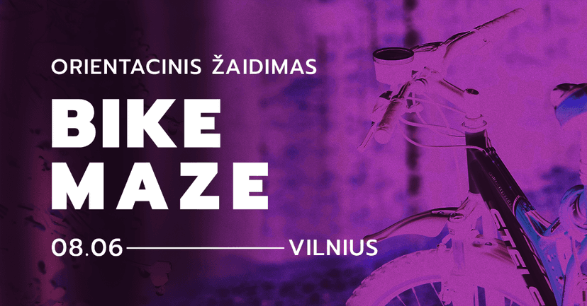 BIKE MAZE || VILNIUS image