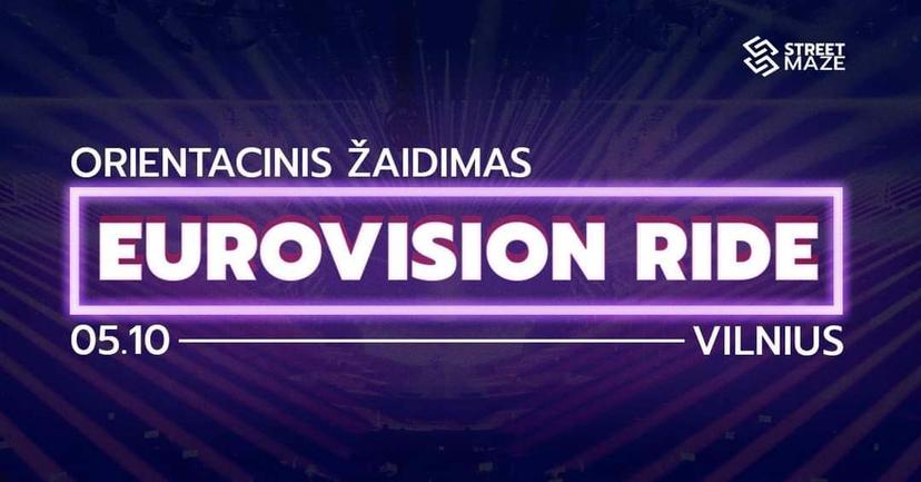 EUROVISION RIDE || Orientacinis žaidimas image