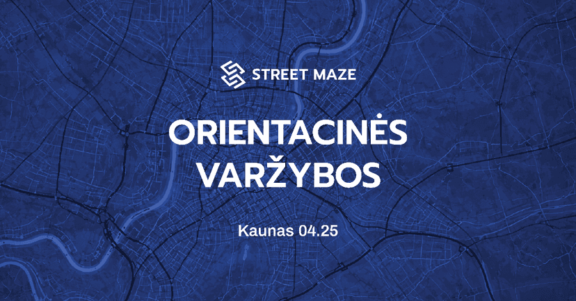 Street Maze #7 auto-orientacinis žaidimas || KAUNAS image