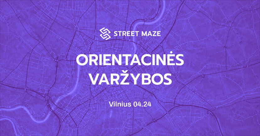 Street Maze #7 auto-orientacinis žaidimas || VILNIUS image