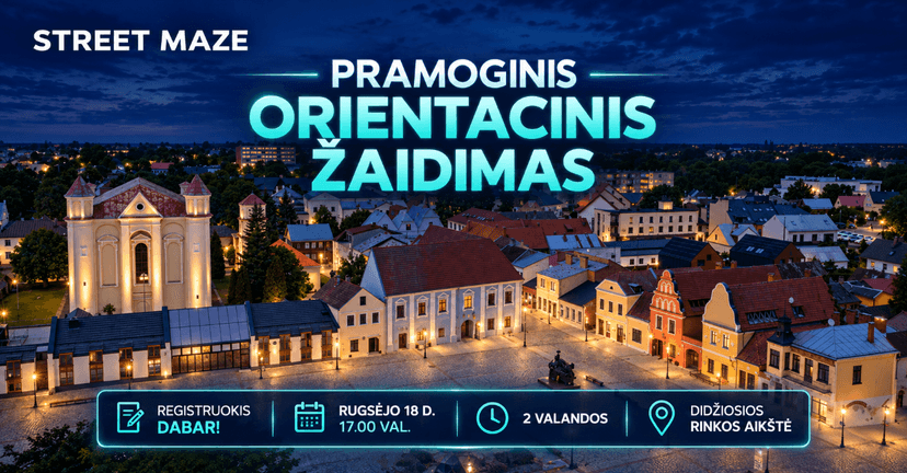 Europos Judumo Savaitė Kėdainiuose - orientacinis žaidimas dviračiais image